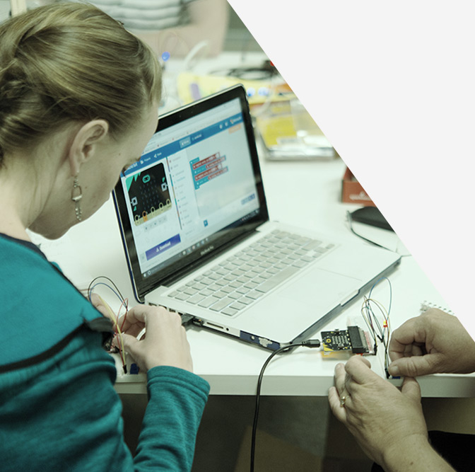 Woman working on SIK